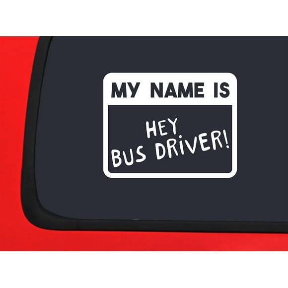 School Bus Name Tags