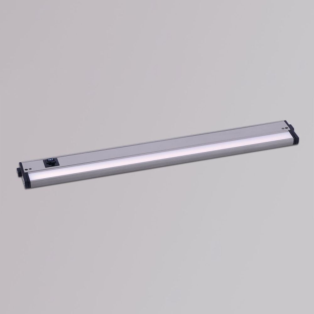 Maxim Lighting 89865SN 24 in. CounterMax 5K 2700-5000K LED Under Cabinet Light, Satin Nickel
