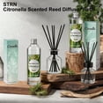 thumbnail image 5 of LA BELLEFÉE Reed Diffuser Refill 200ml, Long Lasting Citronella Lemongrass Fragrance with 6 Sticks, Fresh Scent Home Air Freshener for Everyday Use, 5 of 9