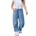 thumbnail image 2 of Rvasteizo Boys Girls Drawstring Sweatpants Sports Fall Winter Trouser 4-15Y,6Y, 2 of 4