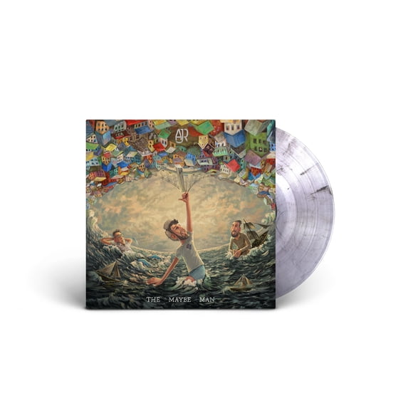 Vinyl Record AJR The Maybe Man Iridescent Pearlized Purple LP