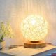 thumbnail image 1 of Lámpara de mesa de madera oso de fresa lámpara de noche LED dorado, 1 of 5