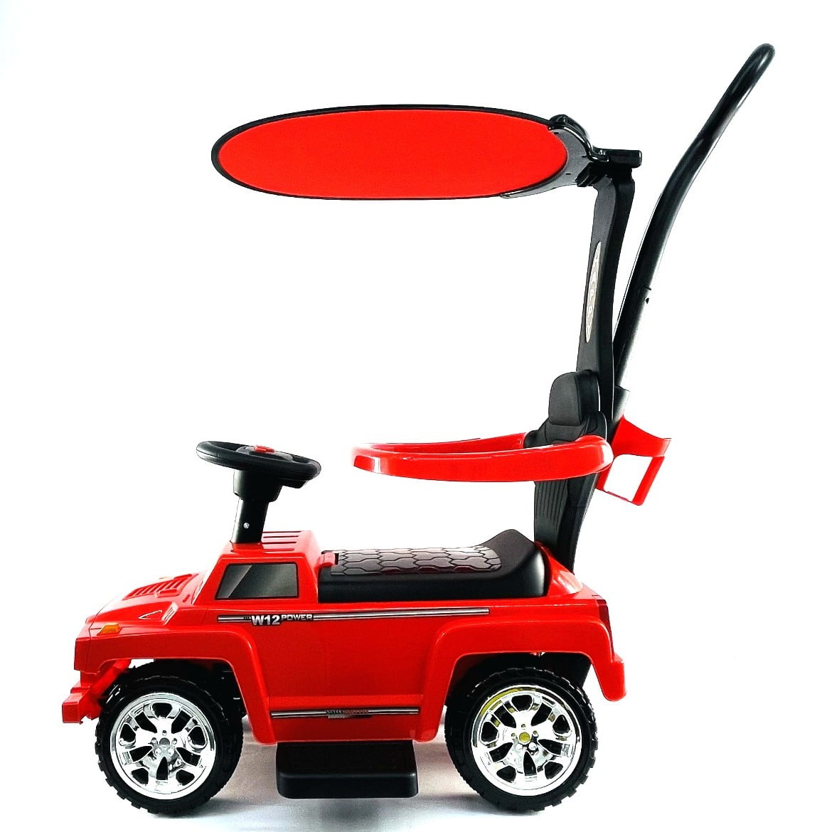 TOBBI 3 in 1 on Push Car Stroller Sliding and Working Car for Toddlers