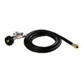 thumbnail image 3 of 25 Inches Propane Tanks Gas Regulator Propane Hose For Fire Pit, BBQ Grill, Heater and Other Propane Appliances, 3 of 6
