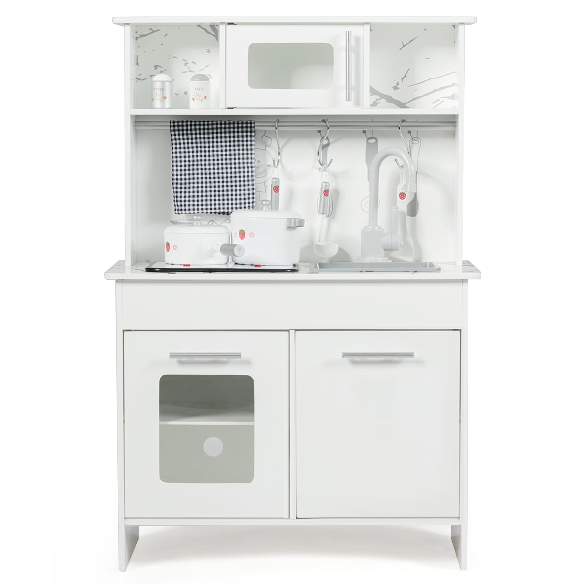 wooden kitchen for kids
