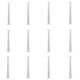 thumbnail image 2 of 12 piezas de estatuas vintage de pedestal de columna hexagonal de alabastro 9 inch, 2 of 9