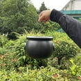 thumbnail image 6 of SLYNSHome 3Pcs Halloween Candy Cauldron,Black Halloween Candy Kettle Witch Pot and Bucket, Witch Cauldron Candy Holder for Party Home Shop Halloween Decoration, 6 of 9