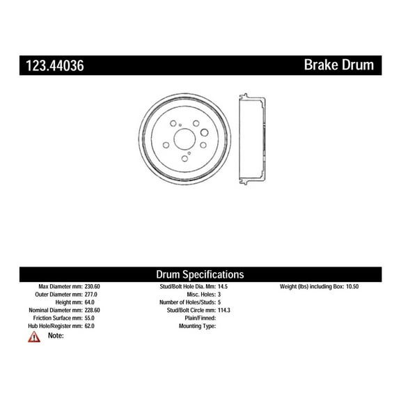 Brake Drum Fits select: 1996-2005 TOYOTA RAV4