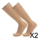 thumbnail image 1 of 2x Medias de Compresión Calcetines de Pantorrilla Transpirable Calcetín hasta Adecuado para Ejercicios de Gimnasia 2 piezas, 1 of 8