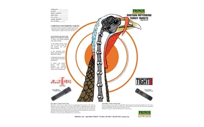 Primos 6041 Shotgun Patterning Turkey Target 12pk for sale online 