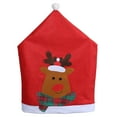 thumbnail image 2 of Christmas Holiday Savings 2024! QTOCIO Christmas Decorations, Christmas Chair Covers, Christmas Chair Back Covers Dining Room Chair Slipcovers Removable Washable Chair Protector Chairs Covers, 2 of 5