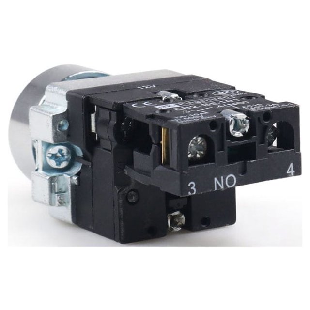 Speravity Interruptor de botón de motor, plástico, Metal, parada, arranque, 10A, arranque automático sin llave, Control de empuje, Paneles de instrumentos para automóviles