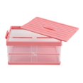 thumbnail image 1 of Foldable Storage Box, Universal Portable Trunk Organizer  For Home Car Outdoor Travel Pink, 1 of 8
