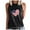 DT-Black, variant on DailyTrove Women's Broken American Flag Heart Tank Top - Polyester Patriotic & Edgy Wear, Stylish for Gatherings