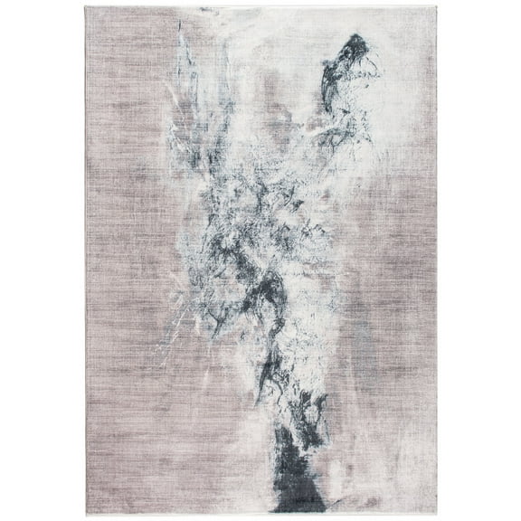 2â€™ x 7â€™ Sand Abstract Splash Modern Runner Rug