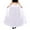 White, variant on LUOGENLI Skirt Women's Big Swing Long Boneless Skirt Half Shag Petticoat Long Skirts for Women Trendy Skirts for Women Denim Flowy White XL