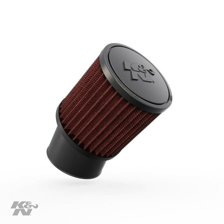 K&N Universal Clamp-On Engine Air Filter: Washable and Reusable: Round Straight; 2.438 in (62 mm) Flange ID; 4 in (102 mm) Height; 3.75 in (95 mm) Base; 3.75 in (95 mm) Top, RU-1750