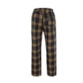 thumbnail image 5 of SAWOBUUN Men's Plaid Lounge Pants Wide Leg Drawstring Elastic Waist Loose Fit Casual Trousers Soft Sports Pajama Pants, 5 of 7