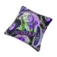 thumbnail image 3 of Funda de almohada decorativa con dibujos animados de Beetlejuice, para decoración del hogar y el sofá, elige una funda de cojín de temporada feliz de 22 x 22 pulgadas, 3 of 8