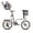 Pink, variant on Bstjewey Folding Commuter Bike,20"Wheels,7-Speed Adult Bicycle,Black