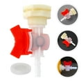 thumbnail image 2 of KAKOWELY Rabbit Feeder Valve Kit Water Barrel Spigot Fitting Barb Ball Valve Replacement Crack-Resistant Plastic Ball Valve Part For Rabbit Watering Systems And Rain Barrels,3.54X"X0.79"X0.75", 2 of 5