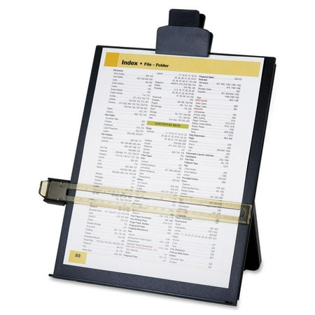 Adjustable In Line Document Holder - Sparco Easel Document Holder w/Highlight Guide