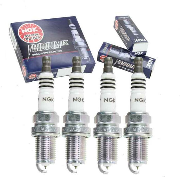 4 pc NGK Iridium IX Spark Plugs compatible with Suzuki Vitara 1.6L 2.0L L4 1999-2002