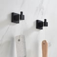 thumbnail image 2 of Kibi Cube Bathroom Towel & Robe Hook 2 Count, 2 of 2