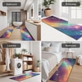 thumbnail image 5 of Colorful Galaxy Pattern Kitchen Rugs Sets Of 3,Kitchen Runner Rugs Non Skid Washable,Decorative Kitchen Floor Mats for Kitchen,Sink,Laundry,17"x30"+ 17"x47" + 17"x59", 5 of 6
