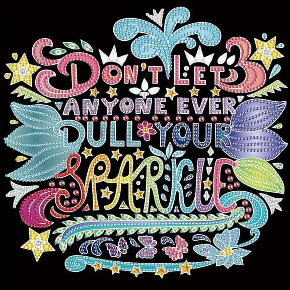 Alphabet Words Diamond Art Painting Kit