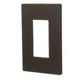 thumbnail image 2 of EATON PJS26RB-SP-L Designer 1-Gang Screwless Wallplate, Oil Rubbed Bronze, 2 of 5