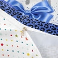 thumbnail image 4 of Homewish Blue Bow Duvet Cover Queen for Girls, Glitter Ice Cream Drip Queen Bedding, Polka Dots Reversible, 3 Pieces 1 Duvet Cover and 2 Pillowcases, 4 of 6