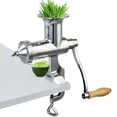 thumbnail image 4 of VEVOR Wheatgrass Extractor Portable Wheatgrass Juicer with 3 Sieves Wheatgrass Juicers Manual Stainless Steel Wheatgrass Extractor Machine for Wheat Grass Fruit Vegetable, 4 of 9