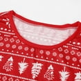 thumbnail image 4 of BULLPIANO Family Matching Christmas Pajamas Sets Dad Mom Kids Baby Printing Family Parent-child Fitted Soft Two-piece Pajamas Outfits, 4 of 8