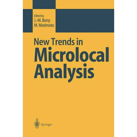 New Trends in Microlocal Analysis, (Paperback)