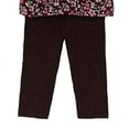 thumbnail image 4 of Sugar & Honey Little Girl's 3 Piece Floral Tunic Leggings Set - Size: L (6), 4 of 4
