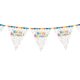 thumbnail image 1 of Vajilla desechable de papel de colores para cumpleaños, arreglos festivos para niños, suministros para platos de papel para tartas de fiesta, 1 of 6