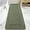 Sage Green, variant on Bathroom Rugs, 24" x 60" Long Bath Rug, Non Slip Washable Bathroom Runner Rug Soft Thick Absorbent Bath Mat for Shower, Shaggy Plush Luxury Large Bath Rug, Black