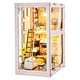 thumbnail image 1 of DIY Book Nook Kit Miniature Doll House with LED Light 3D Puzzle Model, 1 of 5