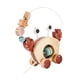 thumbnail image 5 of Pusión de madera a lo largo del juguete con cuerda, fácil de empujar y tirar, un juguete para el juguete de animal de la rueda de madera para niños, 5 of 9
