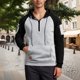 thumbnail image 1 of MHFRRA Sudadera con Capucha y Bolsillo Frontal Tipo Cangurera para Un Ajuste Informal y Cómodo Gris, 1 of 4