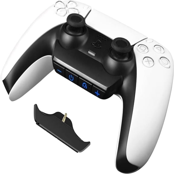 Aousin Bluetooth Adapter for PS5 Controller, BT 5.1 Low Latency Wireless Audio Transmitter, One Key Mute, Volume Adjustment, No Driver Needed Game Accessories