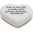 thumbnail image 6 of Lighthouse Christian Products 135464 2.25 x 2.25 in. Scripture Stone Plaque - Hearts of Hope No.40735, 6 of 6