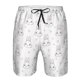 thumbnail image 3 of Balery Heart Rabbit Traje de Baño Estilo Hawaiano para Hombre, Shorts de Secado Rápido con Bolsillos-Large, 3 of 6