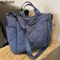 thumbnail image 2 of Quilted Tote Bag for Women Puffer Hobo Handbags Lightweight Puffy Cross Body Bag Padding Shoulder Bag Satchel Travel Bag 2023 Yellow, 2 of 6