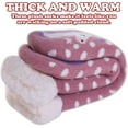 thumbnail image 3 of Kids Slipper Socks Boys Girls Fuzzy Soft Thick Cozy Warm Fleece lined Winter Indoor Christmas Socks, 3 of 6