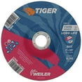 thumbnail image 2 of Weiler 804-57045 6 x .045 x .875 in. Tiger Type 27 Thin Cutting Wheel, A60T, Pack of 25, 2 of 5