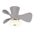 thumbnail image 1 of yeacher FS0021 AC220V Ceiling Fan with Lighting with Remote Control Positive Negative Rotation 3-Color Light 6-Speed Wind LED Lighting for Bedroom Living Room Dining Room, 1 of 8