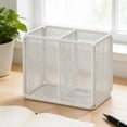 thumbnail image 6 of Large Capacity Metal Wire Stationery Basket, Desktop Organizer for Office Supplies, Iron Mesh Pen and Pencil Storage Bin for Workspace Desk, SouMaox, 6 of 7