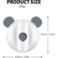 thumbnail image 2 of Electric Toothbrush Holder, Upgraded Magnetic Toothbrush Holder Stand Wall Mounted, Adhesive Toothbrush Organizers (white grey), 2 of 5